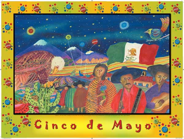 Item# C53C Cinco De Mayo Poster.(GSA) -  DiversityStore.Com®