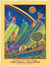 Item# HCO Hispanic Heritage Macondo Colombia (Honoring the Memory of Gabriel García Márquez)