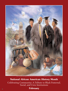 Item # B062 African American History Month Celebrating Community: A Tribute to... .(GSA) -  DiversityStore.Com®