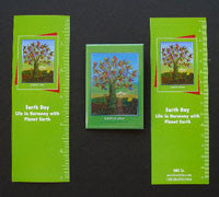 Item# EDK Earth Day Buttons, Magnets, Bookmarks ..OM -  DiversityStore.Com®