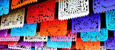 Item# MX45 Fiesta Paper Banner ( Assorted colors) -  DiversityStore.Com®