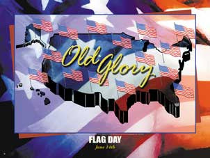 Item# FDAY Flag Day Poster  ...GSA -  DiversityStore.Com®