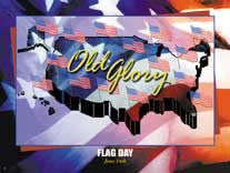 Item# FDAYK Flag Day Buttons & Magnets ... OM