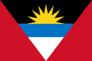 Item# AntiguaBE Economy Flag of Antigua and Barbuda..OM -  DiversityStore.Com®