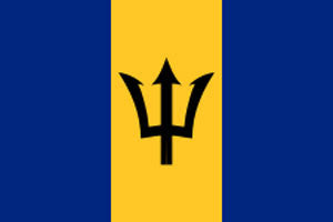 Economy Flag of Barbados..OM -  DiversityStore.Com®
