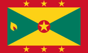 Economy Flag of Grenada..OM -  DiversityStore.Com®