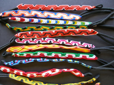 Item# GUA1 Friendship Bracelets .. OM -  DiversityStore.Com®