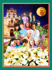 Item# H1524X36 (Custom Made Large 24x36) Hispanic Americans: Energizing Our Nation's Diversity