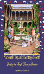 Item# H173X5  Hispanic Heritage Month Custom Made Banner Large 3 By 5 Feet ...OM