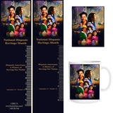 Item# H19K H19 Magnets, Mugs, Key Chains,Buttons & Bookmarks - OM -  DiversityStore.Com®