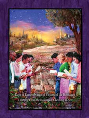 Item# HOL6  Days of Remembrance of Victims of the Holocaust Poster