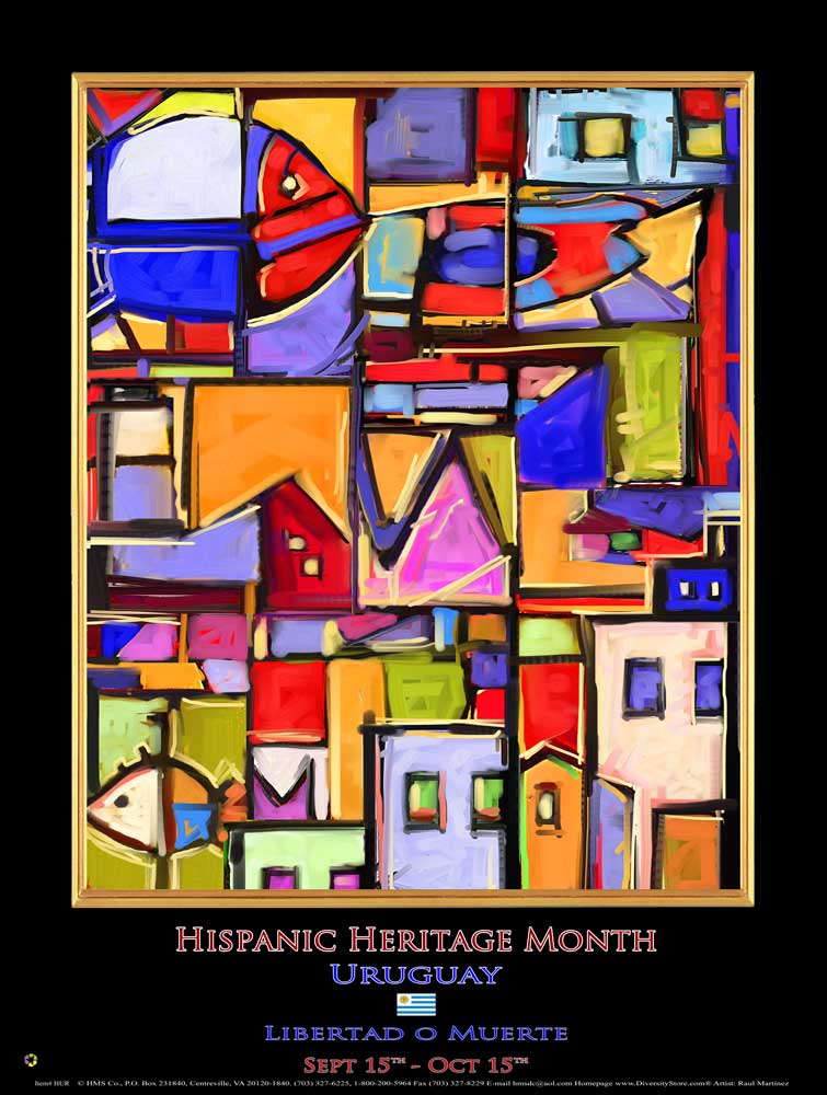 URUGUAY - Hispanic Heritage Month Poster