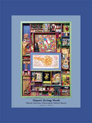 Item# H41 Hispanic Heritage Month Enhancing the National Tapestry Poster