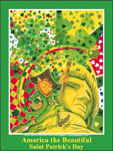 Item# DV05 Saint Patrick's Day Poster.(GSA) -  DiversityStore.Com®