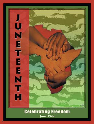Item# JT Juneteenth Poster (OM) -  DiversityStore.Com®