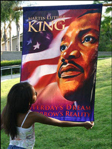 Item# KB Martin Luther King, Jr. - Banner - OM -  DiversityStore.Com®