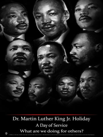 Item# MLK16 Dr. Martin Luther King, Jr. National Holiday - Injustice anywhere