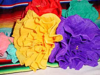 Item: FLOL Large Mexican Paper Flowers Price: $1.59 each one (1) .. OM -  DiversityStore.Com®