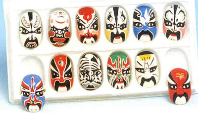 Item# OMP Chinese Opera Mask Pins .. OM -  DiversityStore.Com®
