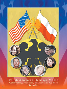 Polish American Heritage Month Poster..(GSA) -  DiversityStore.Com®