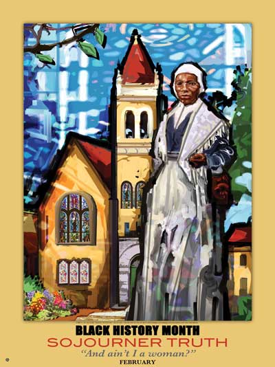 Item#  BST Black History Month Sojourner Truth .. (GSA) -  DiversityStore.Com®