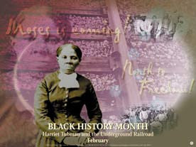 Item# BTK Bookmarks, Buttons & Magnets Black History Month  Harriet Tubman and the Underground Railroad ..OM -  DiversityStore.Com®