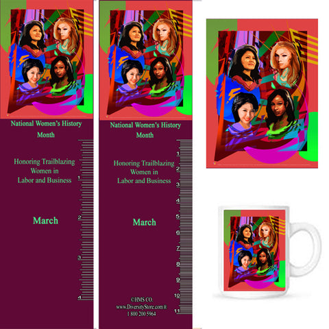 Item# WH17K Magnets, Mugs, Bookmarks & Buttons..OM -  DiversityStore.Com®