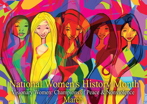 2019 Item# WH19 - (24x17") National Women's History Month Visionary Women: (GSA) -  DiversityStore.Com®