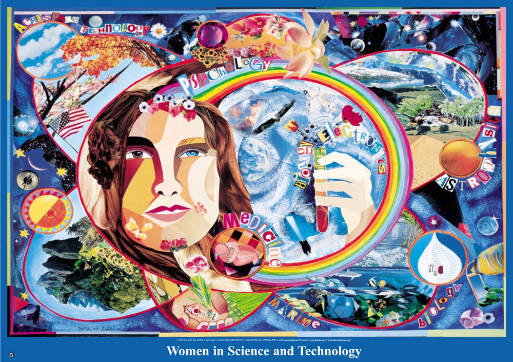 Item# WHX Women in Science and Technology Poster.(GSA) -  DiversityStore.Com®