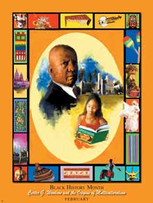 Item# B08K Black History Month Carter G Woodson and The Origins of Multiculturalism ..OM -  DiversityStore.Com®