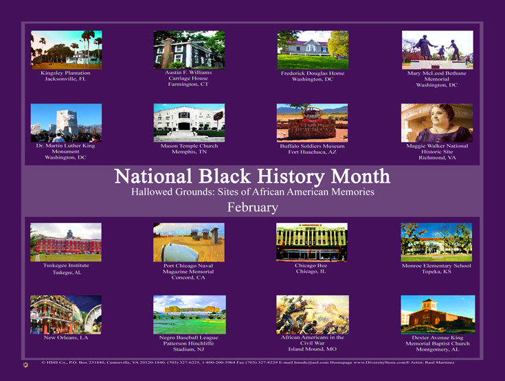 Item#B16  Black History Month - Hallowed Grounds: (GSA) -  DiversityStore.Com®