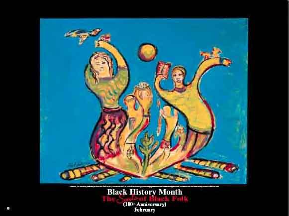 Item# B03A Black History Month The Souls of Black Folk - Artistic (GSA) -  DiversityStore.Com®