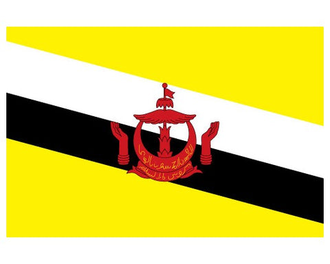 Item# BRUNEI Brunei Flags..OM -  DiversityStore.Com®