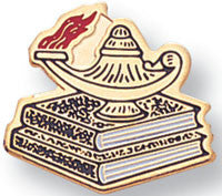 Lamp of Learning Pin/Ena -  DiversityStore.Com®