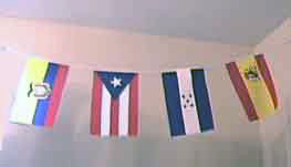 Hispanic American Country Banner - OM -  DiversityStore.Com®